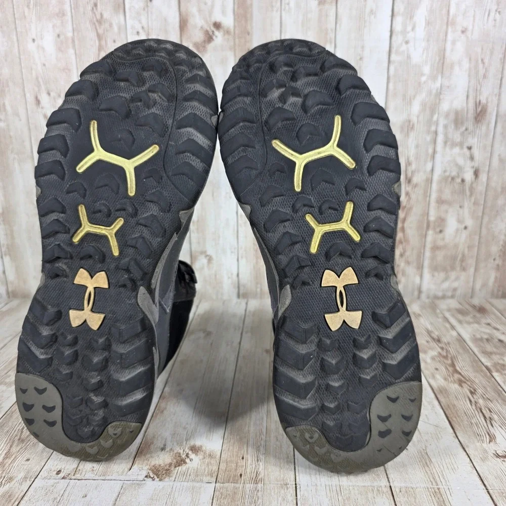 Under Armour Hiking Boots Mens Charged Assert 8 Gray Ankle Support Size‎ 8